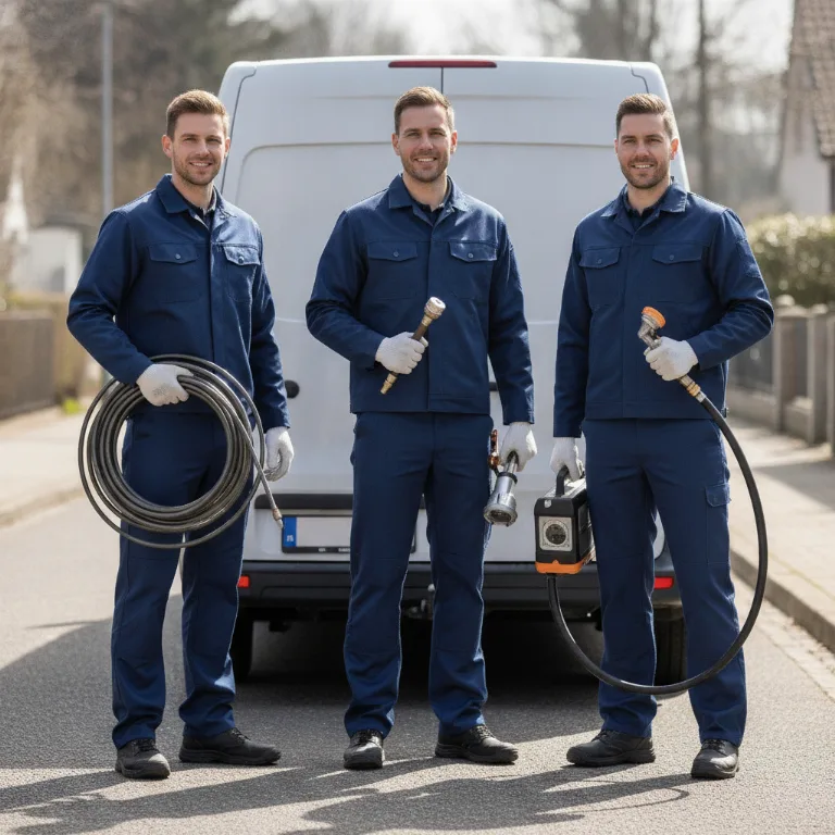 Rohrreinigung Team in Landstrasse